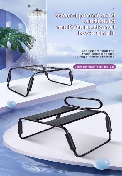 Sex Chair Height Adjustable Sex Position Enhancer Chair for Love Partner Couples for Adult SM Games