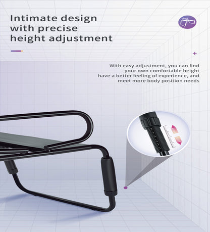 Sex Chair Height Adjustable Sex Position Enhancer Chair for Love Partner Couples for Adult SM Games