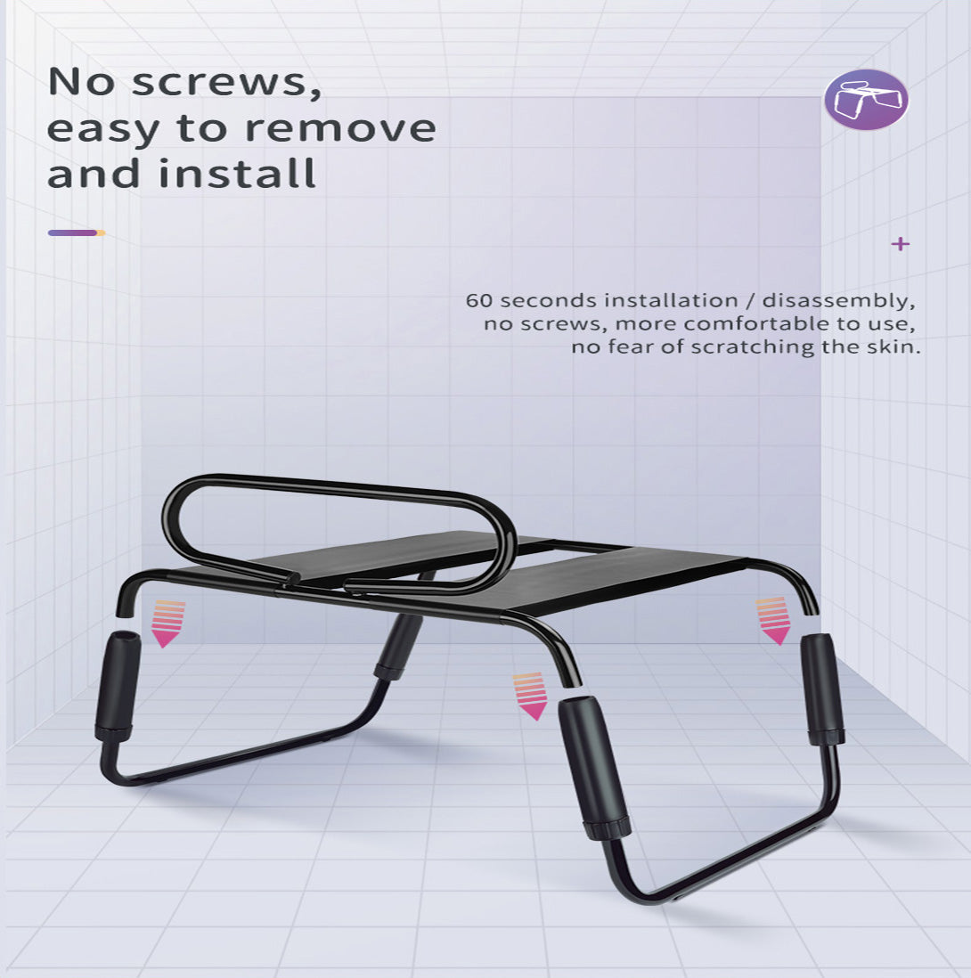 Sex Chair Height Adjustable Sex Position Enhancer Chair for Love Partner Couples for Adult SM Games