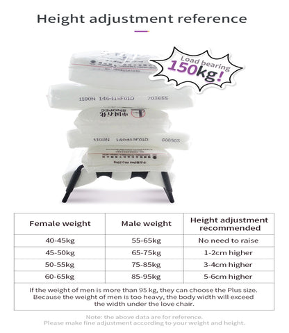 Sex Chair Height Adjustable Sex Position Enhancer Chair for Love Partner Couples for Adult SM Games