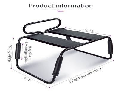 Sex Chair Height Adjustable Sex Position Enhancer Chair for Love Partner Couples for Adult SM Games