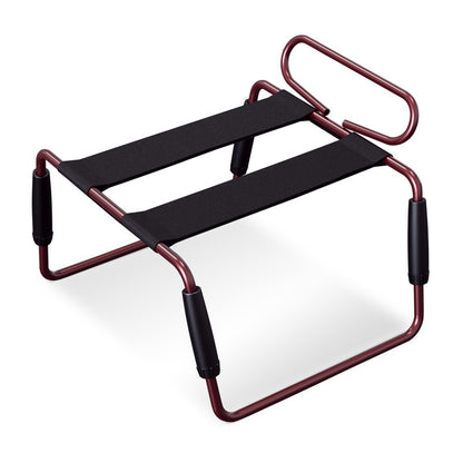 Sex Chair –Height Adjustable Sex Position Enhancer Chair for Love Partner Couples,Wine red sex chair
